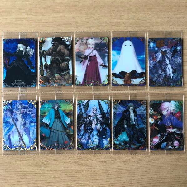 Fate/Grand Order FGO ウエハース カード オベロなど10種