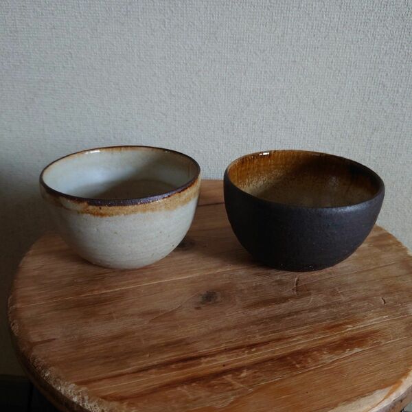 ⑫ 滋賀県 信楽焼 陶芸作家 藤原純 器 食器 皿お茶碗 汁椀 小鉢