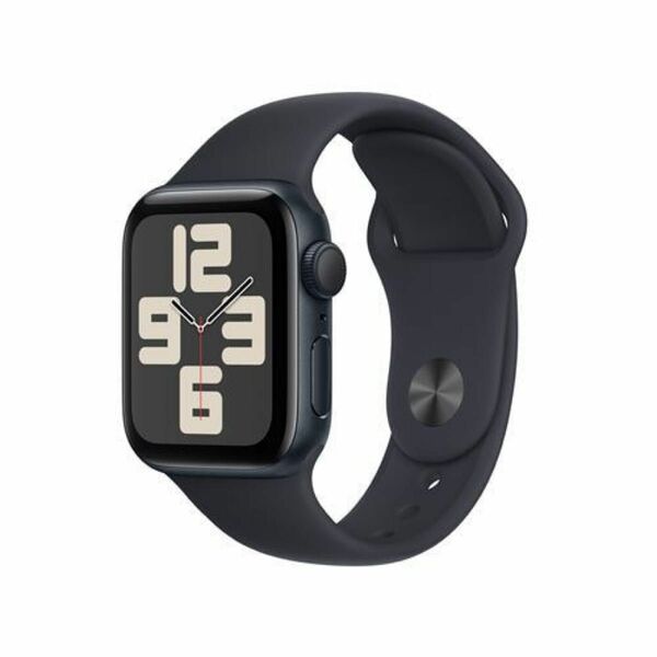 Apple Watch SE GPSモデル 40mm ミッドナイトスポーツバンド S/M MR9X3J/A