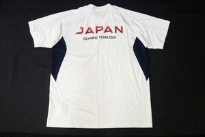 r1_7159k ★定形外 配送★ オリンピック 日本代表 選手支給品 アシックス 半袖ドライTシャツ サイズL