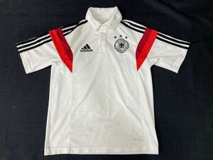 r1_7278ｗ ★定形外 配送★ ドイツ代表 FIFA サッカー ポロシャツ 刺繍ロゴ アディダス製