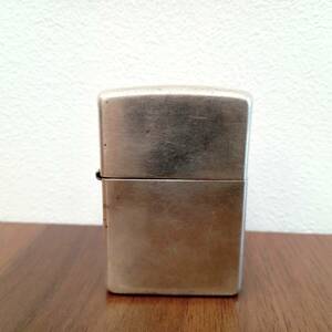 #1504【ZIPPO ジッポー STERLING SILVER 2003 MADE IN U.S.A アメリカ ライター 着火未確認 喫煙具 オイルライター シルバー】