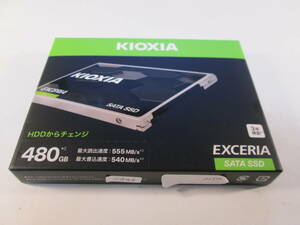 * internal organs 2.5. thin type 7mm SSD 480GB KIOXIA unused unopened 1 piece 