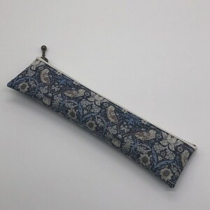  Liberty ( strawberry si-f) hand made Flat pouch | pen case 