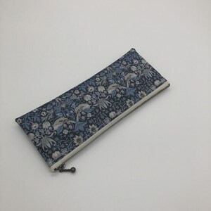  Liberty * strawberry si-f hand made Flat pouch | pen case 