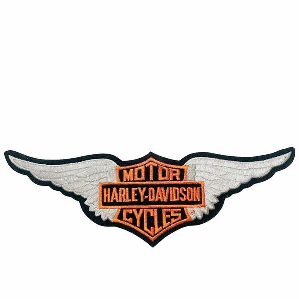 70s 希少 当時物 Harley-Davidson ビンテージ パッチ　ワッペン ハーレーダビッドソン ロゴ　パッチ エボ　ショベル 80s ウィング BUCO 