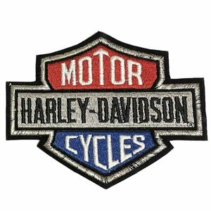 希少80s Harley-Davidson 4.6インチ エボリューション ロゴパッチ ビンテージワッペン ハーレーダビッドソン BUCO テンダーロイン