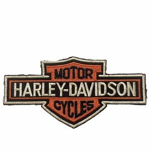 希少 当時物 Harley-Davidson ビンテージ パッチ　ワッペン ハーレーダビッドソン ロゴ パッチ ショベル　60s 70s パン アーリーショベ