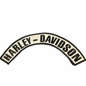 人気商品　80s Harley-Davidson 15.4インチ アーチロゴ パッチ　2.5 x 15.4 ビンテージ　ワッペン ハーレーダビッドソン BUCO BELL 