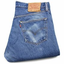 ★00s メキシコ製 Levi'sリーバイス 501 ダメージ&ペンキ飛び デニムパンツ ヒゲ w34 L30★SDP2723 オールド ジーンズ ストレート_画像1