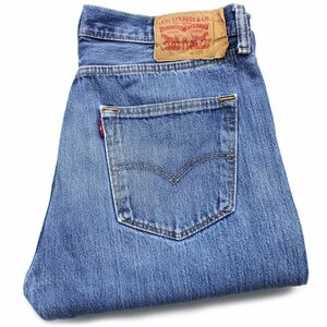 ★Levi'sリーバイス 501 ダメージ デニムパンツ w34 L30★SDP2724 ジーンズ ストレート ボロ ヒゲ 縦落ち 66 前期 シングル