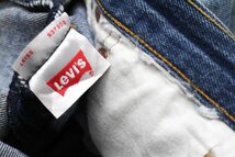 ★Levi'sリーバイス 501 デニムパンツ ヒゲ w34★SDP2737 ジーンズ ストレート ハチノス 縦落ち 66 前期 シングル_画像6