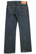 ★メキシコ製 Levi'sリーバイス 501 デニムパンツ w31 L30★SDP2739 ジーンズ ストレート ダークウォッシュ 濃紺 縦落ち 66 前期 シングル_画像3