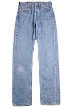 ★00s メキシコ製 Levi'sリーバイス 501 デニムパンツ w28 L32★SDP2757 オールド ジーンズ ストレート サークルR ストーンウォッシュ_画像2