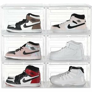  new goods sneakers box 6 piece collection width 33cm* height 21cm* inside 27.5cm horizontal . sneakers storage shoes box 72