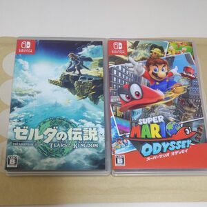 (タケシ様専用)　ゼルダの伝説 ティアーズ オブ キングダム　スーパーマリオオデッセイ　2本セット