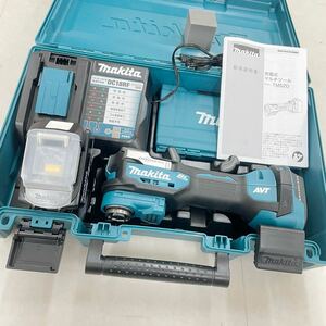 *1 иен ~ прекрасный товар makita Makita заряжающийся мульти- tool TM52D 18V DC18RF аккумулятор быстрое зарядное устройство жесткий чехол есть электризация проверка settled 