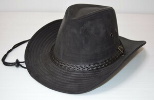  suede simple ten-gallon hat Western hat 2184