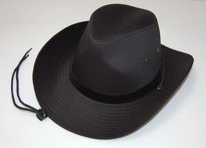  cotton ton gallon Western hat black 