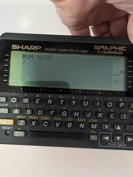 SHARP ポケットコンピュータ
