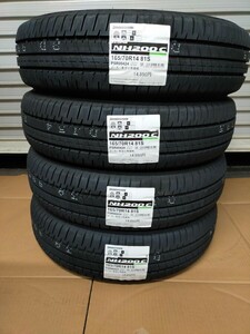 BRIDGESTONE エコピアNH200Cサマータイヤ165/70R14 81S 2024年製新品4本セット