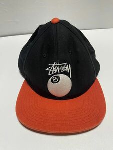 Stussy ステューシー TWILL STOCK 8 BALL CAP 黒