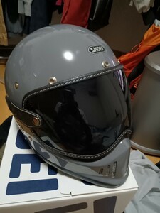 SHOEI EX-ZERO サイズM シールドゴーグル付き