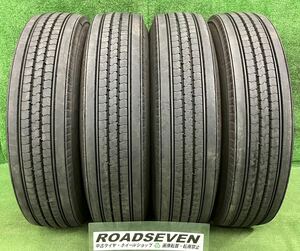 ★9R19.5 14PR 4本 Set 2022年製 BRIDGESTONE R225 ブリヂストン トラックバス用 夏タイヤ 中古品 ★送料無料/一部地域を除く