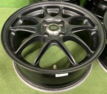 ★ENKEI エンケイ パフォーマンスライン PF01 16インチ 4穴★16×6.5J +53 4/100 ハブ径:約75mm 4本セット 中古 アルミ 歪み有り★送料無料_画像5