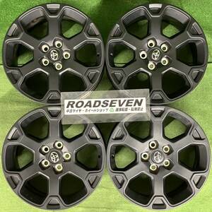 ★トヨタ RAV4 アドベンチャー オフロードパッケージ 純正 18インチ★18×7J +35 5H/114.3 ハブ径:約60mm 4本セット 中古 アルミ★送料無料