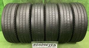 ★225/70R16 117/115N LT 6本 Set 2022年製 BRIDGESTONE DURAVIS R207 ブリヂストン 夏用タイヤ 中古品 ★送料無料/一部地域を除く