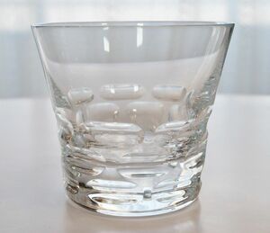 バカラ　Baccarat　ロックグラス　グラス　タンブラー　ルチア　未使用品　刻印あり　イヤータンブラー