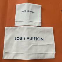 ルイヴィトン　LOUISVUITTON　保存袋　2枚　長財布　折り財布　布袋 LOUIS VUITTON 付属品 保護袋 保管袋 内袋 袋 _画像1