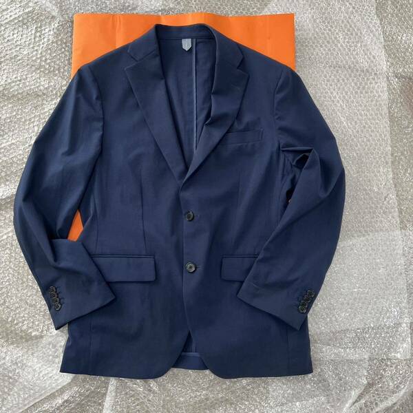 THE SUIT COMPANY ジャケット　夏用　ザスーツカンパニー　ネイビー テーラードジャケット スーツ 紺ブレ ビジネス 紺 165cm 4Drop 上着