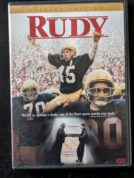 【海外版】『ルディ/涙のウイニング・ラン』（Rudy) 1993年　洋画　DVD　