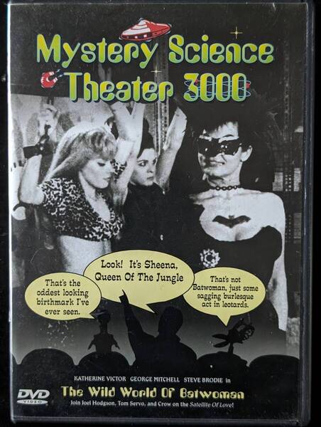 【海外版】「ミステリー・サイエンス・シアター3000」The Wild World of Batwoman (1966年) 洋画 DVD