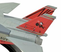 TANG DYNASTY(TM) 1/100 F-14 戦闘機 攻撃機 合金製 完成品 アメリカ合衆国海軍塗装 飛行機 模型 モデル_画像6