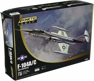 キネティック 1/48 アメリカ空軍 F-104A/C スターファイター プラモデル KNE48096