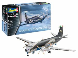 ドイツレベル 1/72 イタリア空軍 ブレゲー アトランティック1 イタリアンイーグル プラモデル 03845