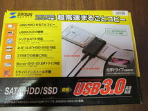 SANWA SUPPLY HDDコピー機能付き　SATA - USB3.0変換ケーブル USB-CVIDE4_画像1