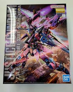 新品 MG 1/100 ジャスティスガンダム 機動戦士ガンダムSEED BANDAI プラモデル 