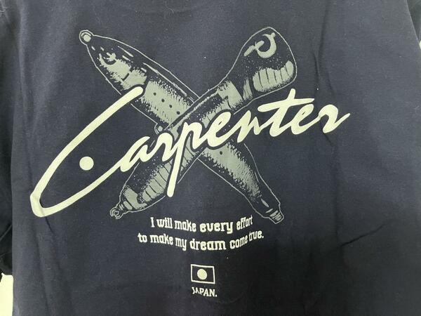 Tシャツ　Lサイズ　ネイビー　カーペンター　carpenter γ SF