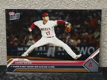 2023 topps now 大谷翔平 #683 エンゼルス Shohei Ohtani 二刀流 40HR 10勝 _画像1