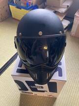 SHOEI EX-ZERO サイズL マッドブラック　シールドゴーグル付き ヘルメット　_画像1