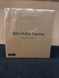 1 jpy * new goods unopened bar Mu da The * pot l electric kettle black BALMUDA The Pot KPT01JP-BK free shipping [4560330112683]