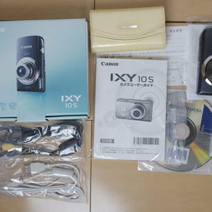 キャノン CANON IXY１０S ブラック 中古 専用ケース付きの画像7