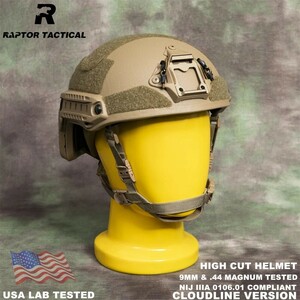NIJ IIIA 3A 0106.01 Ops-Core FAST SX пуленепробиваемый шлем 9mm/.44 CB цвет 