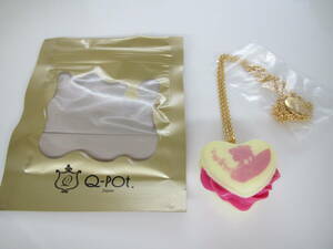 *Q-pot Sailor Moon Heart type necklace unused goods!