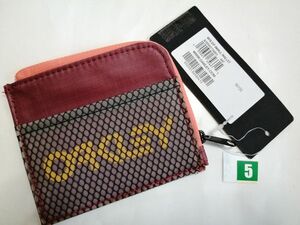 5.【新品未使用】OAKLEY オークリーパスケース ウォレット コインケース 90s ZIP SMALL WALLET