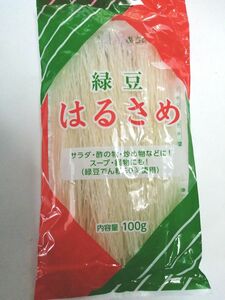 緑豆 はるさめ 100g 使い切りサイズ 匿名配送